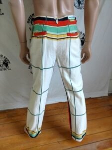 Hermans Bedspread Pants 33 X 32 cuffed