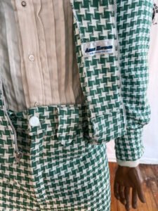Mens Vaquero green Check bells L