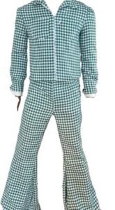 Mens Vaquero green Check bells L