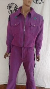 Mens Suit XL Fancy  44 -46 pants 38 X 34