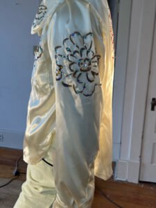 Men's Rhinestone Satin Light Jacket
