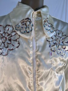 Men's Rhinestone Satin Light Jacket