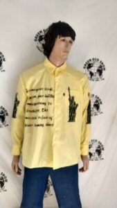 Statue of Liberty Air brushed Shirt  USA XL