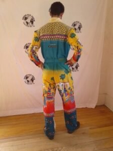 Mexican People Jumpsuit L belted
