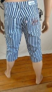 Hermans Eco Shorts Jeans  Striped  36 X 16