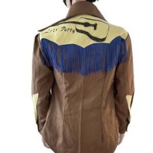 Linen Malibu Linen Western Shirt M