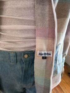 Mens Wool shirt Jacket Plaid