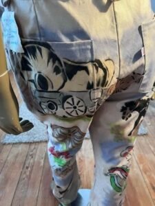 Airbrushed Western Pants 36" 