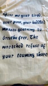 Statue of Liberty Air brushed Shirt  USA XL
