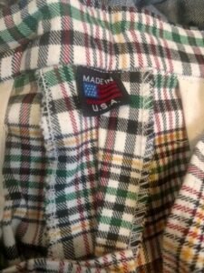Men's Plaid Suit 42