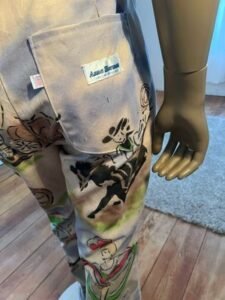 Airbrushed Western Pants 36" 