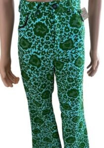 Mens Flowered Silk Pants 29-30