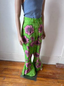 Flower Power Pants 31-32 Air brushed Bells
