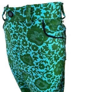 Mens Flowered Silk Pants 29-30