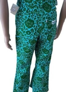 Mens Flowered Silk Pants 29-30