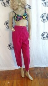 Womens pants Rose colored Denim w 27" USA