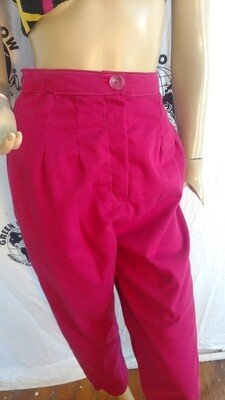 Womens pants Rose colored Denim w 27" USA