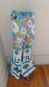Mens Terrycloth Patchwork Pants Bells  29 X 33