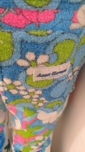 Mens Terrycloth Patchwork Pants Bells  29 X 33