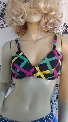 Plaid Bra top 34 A or B