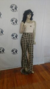 Check High waisted Jeans  W 31" M 
