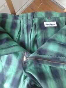 Buffalo Plaid Pants  36 X 32 cuffed