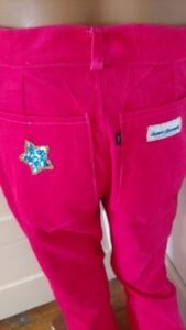 Pink Mens Pants Bells S 30" USA Corduroy