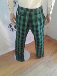 Buffalo Plaid Pants  36 X 32 cuffed