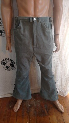 Mens Corduroy Bell Bottoms Pants  36-38 X 30 USA