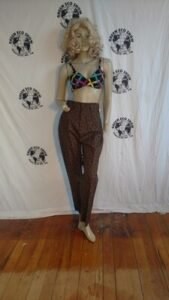 Womens Paisley Pants Med 27 Cotton