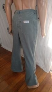 Mens Corduroy Bell Bottoms Pants  36-38 X 30 USA