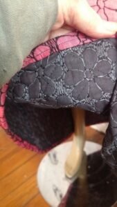Formal Gown M Street Slut by Anna Herman Thick quilted