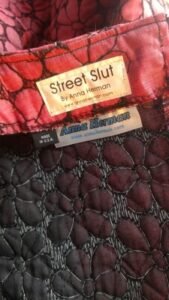 Formal Gown M Street Slut by Anna Herman Thick quilted