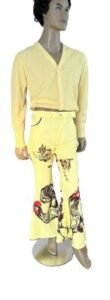 Mens Western Rooster Pants  32"