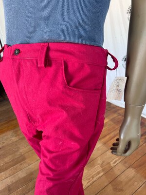 Mens Western Bells 39" XL Red