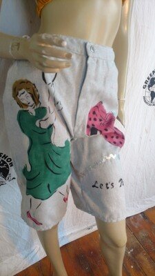 Hermans Grafitti Dancers Capris  W 31"