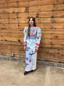 Lobster Dolphins Shark Dress M 