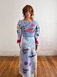 Lobster Dolphins Shark Dress M 