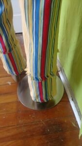 Mens Mexican Striped Cotton Western Pants 34