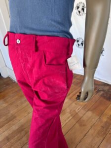 Mens Red Western bells Jeans 36"