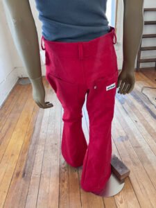 Mens Red Western bells Jeans 36"
