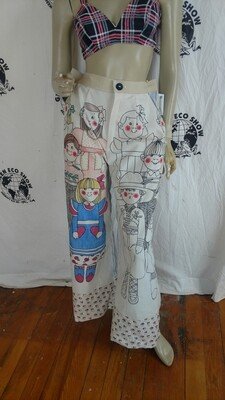 Womens Finland wide Leg Pants L 32"
