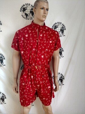 Mens Romper Stickman  L