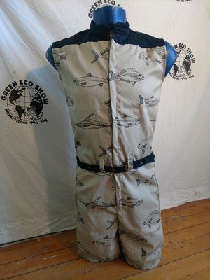 Mens Romper Fish Endangered Species S