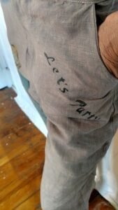 Hermans Hemp Dancer Capris 26" W 
