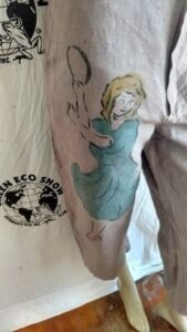 Hermans Hemp Dancer Capris 26" W 