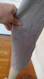 Hermans Hemp Dancer Capris 26" W 