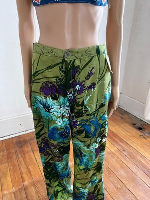 MCM Flower Pants M