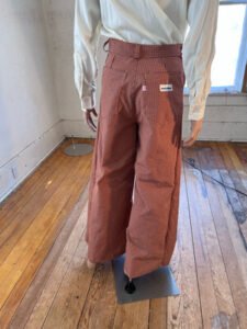 Mens Check Wide Leg Pants 32"