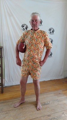 Mens Romper Old Fashion People  M -L